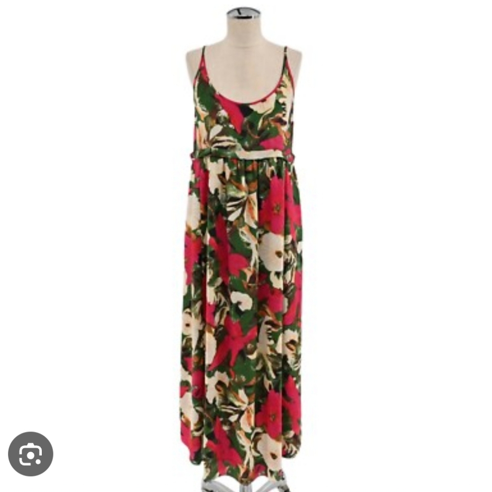 Aritzia - Wilfred - 100% Silk - Tropical Dress - Size Small